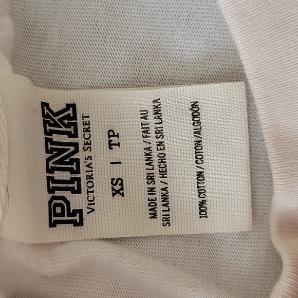 Pink victorias secret long sleeve tee - Picture 2 of 3
